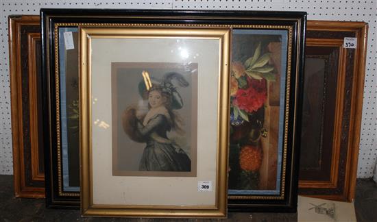 Mirror & 2 prints(-)